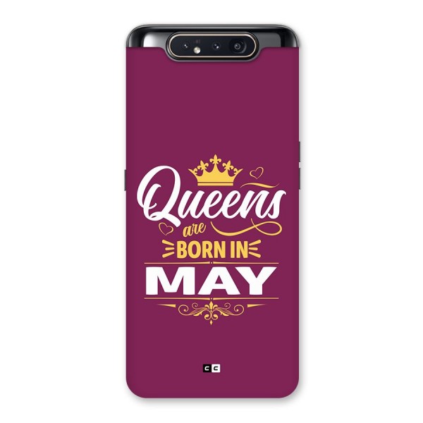 May Born Queens Back Case for Galaxy A80