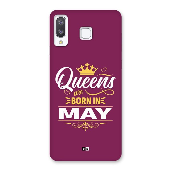 May Born Queens Back Case for Galaxy A8 Star