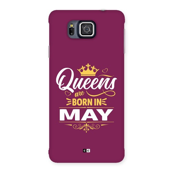 May Born Queens Back Case for Galaxy Alpha