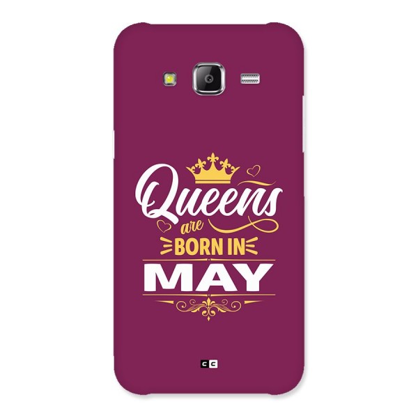 May Born Queens Back Case for Galaxy J5