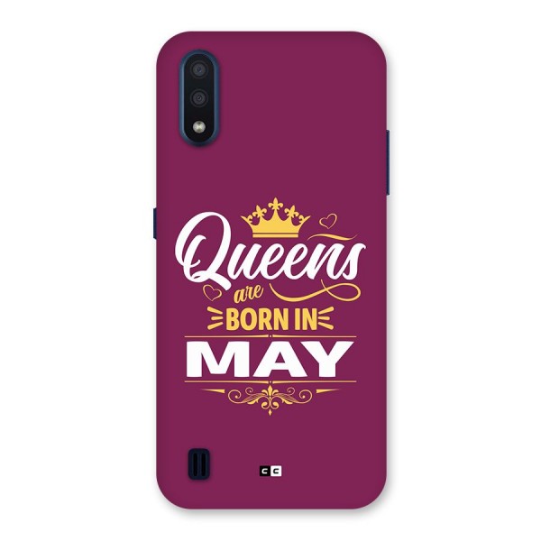 May Born Queens Back Case for Galaxy M01