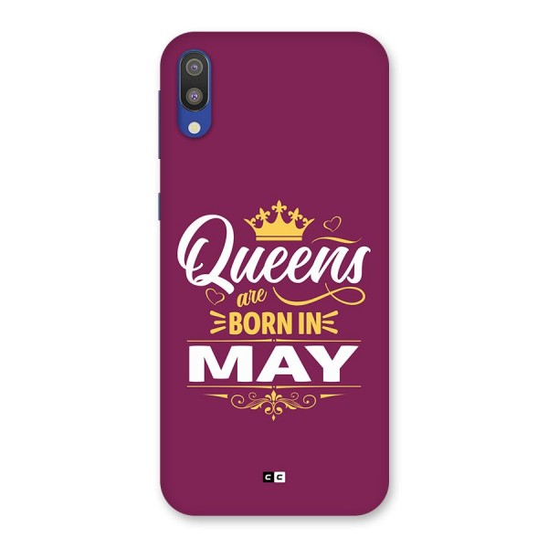 May Born Queens Back Case for Galaxy M10