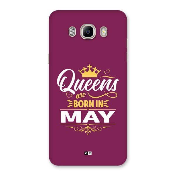 May Born Queens Back Case for Galaxy On8