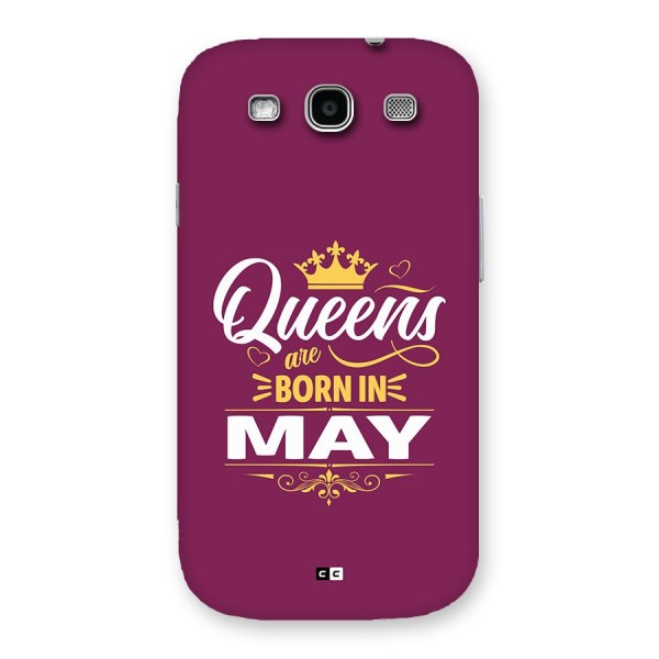 May Born Queens Back Case for Galaxy S3