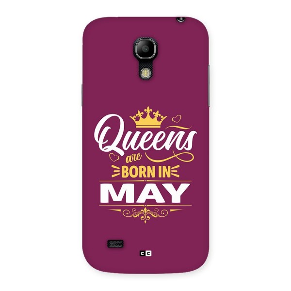 May Born Queens Back Case for Galaxy S4 Mini