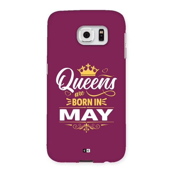 May Born Queens Back Case for Galaxy S6