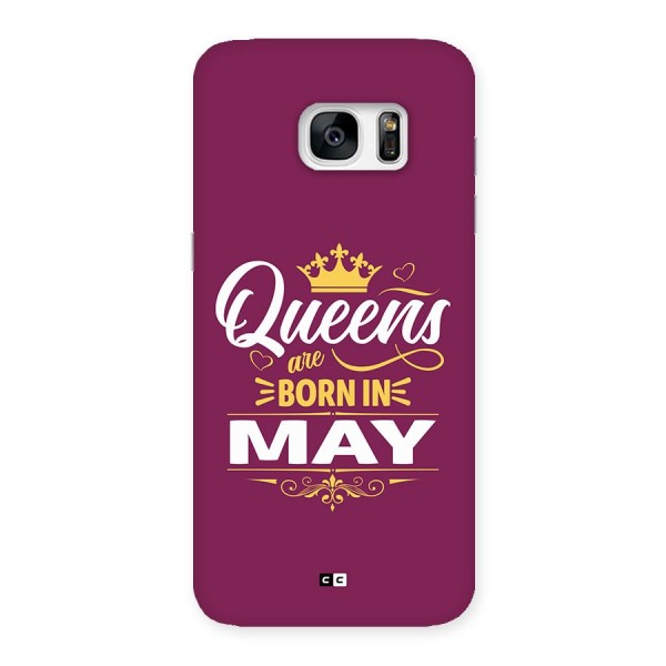 May Born Queens Back Case for Galaxy S7 Edge