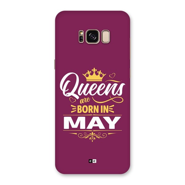 May Born Queens Back Case for Galaxy S8 Plus