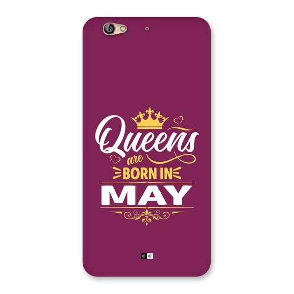 May Born Queens Back Case for Gionee S6