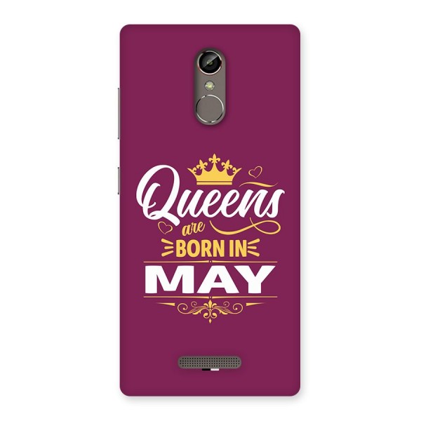 May Born Queens Back Case for Gionee S6s