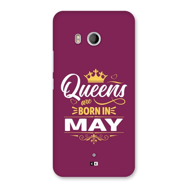 May Born Queens Back Case for HTC U11