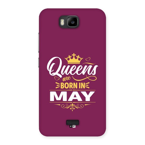 May Born Queens Back Case for Honor Bee