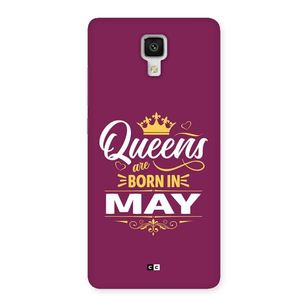 May Born Queens Back Case for Mi4