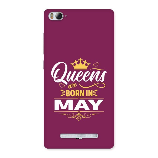 May Born Queens Back Case for Mi4i