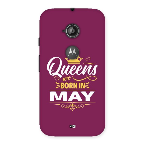 May Born Queens Back Case for Moto E 2nd Gen