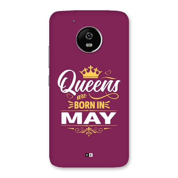 May Born Queens Back Case for Moto G5