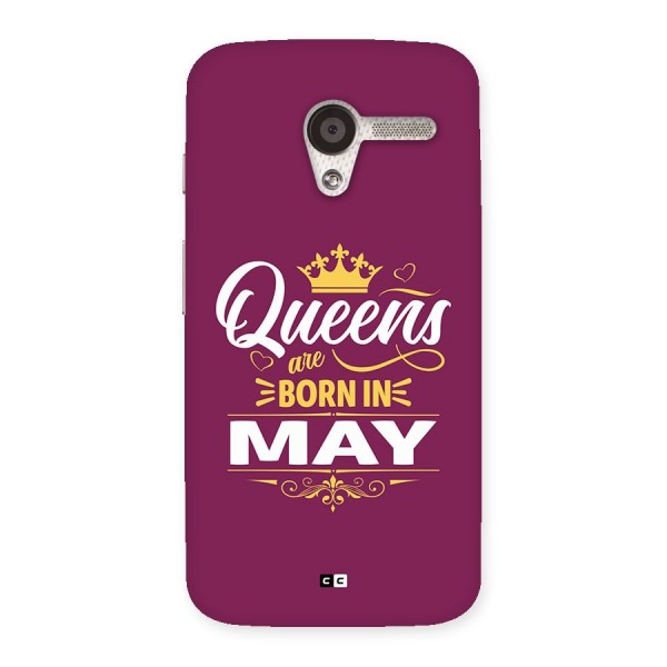 May Born Queens Back Case for Moto X