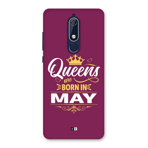 May Born Queens Back Case for Nokia 5.1