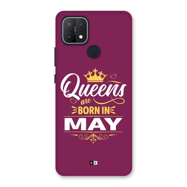 May Born Queens Back Case for Oppo A15