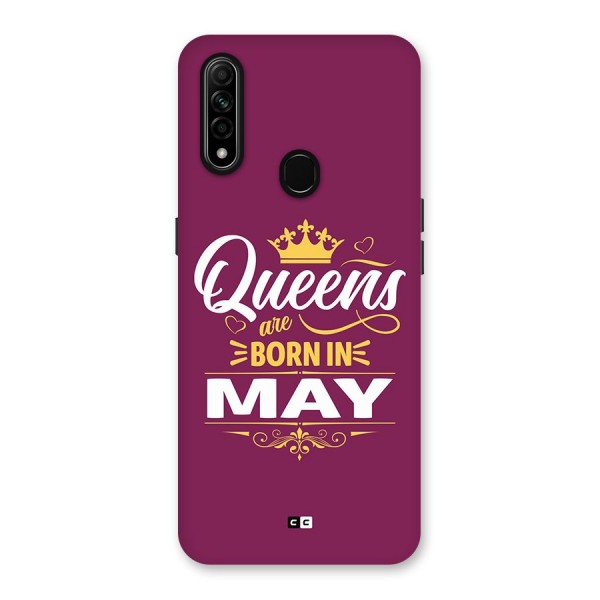 May Born Queens Back Case for Oppo A31