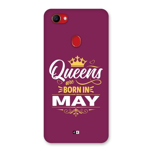 May Born Queens Back Case for Oppo F7