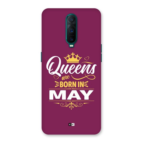 May Born Queens Back Case for Oppo R17 Pro