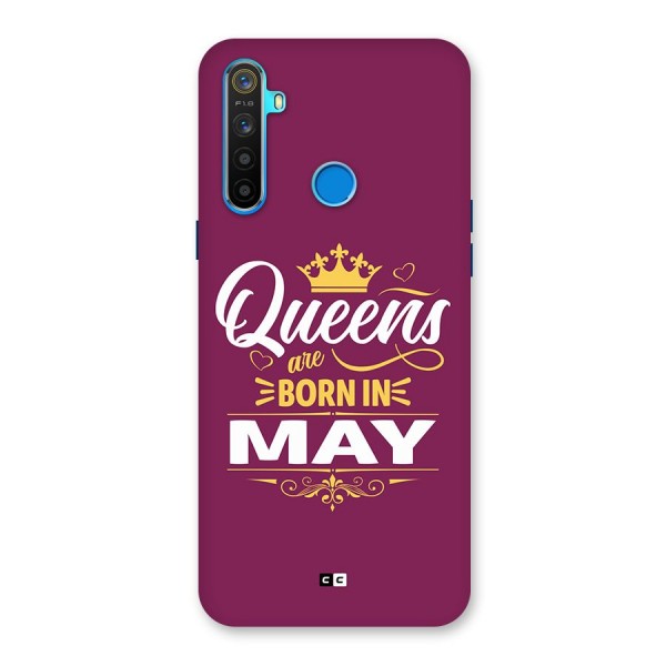 May Born Queens Back Case for Realme 5s