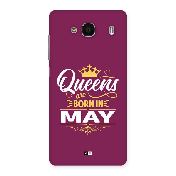 May Born Queens Back Case for Redmi 2
