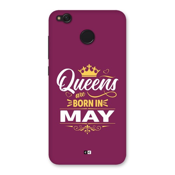 May Born Queens Back Case for Redmi 4