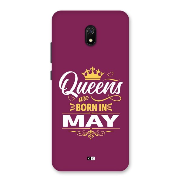 May Born Queens Back Case for Redmi 8A