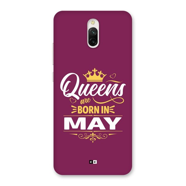 May Born Queens Back Case for Redmi 8A Dual