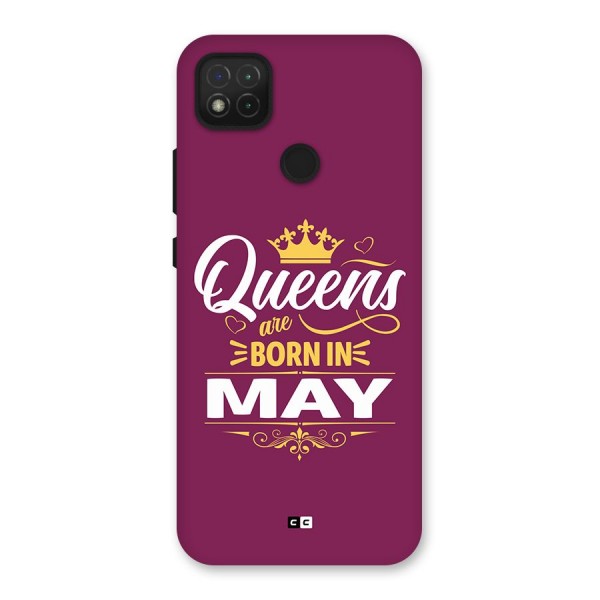 May Born Queens Back Case for Redmi 9C