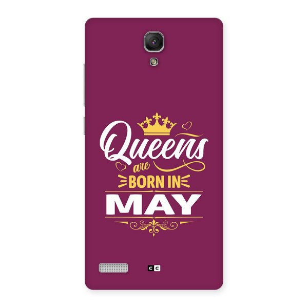 May Born Queens Back Case for Redmi Note