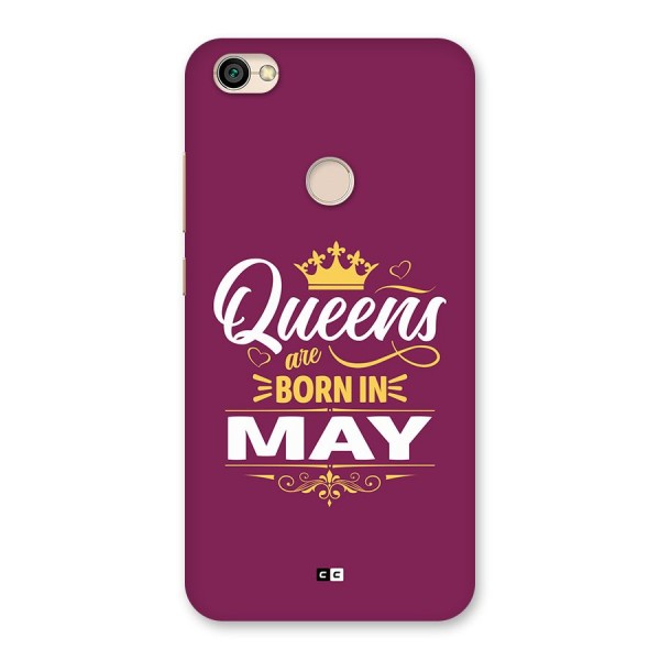 May Born Queens Back Case for Redmi Y1 2017