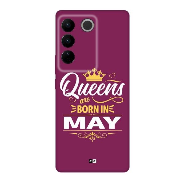 May Born Queens Back Case for Vivo V27