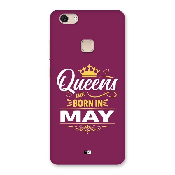 May Born Queens Back Case for Vivo V7