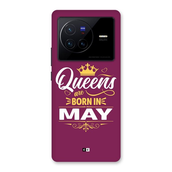 May Born Queens Back Case for Vivo X80