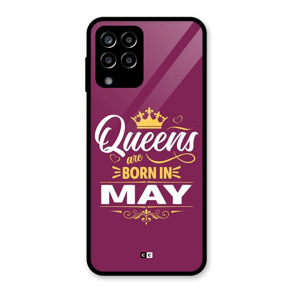 May Born Queens Glass Back Case for Galaxy M33