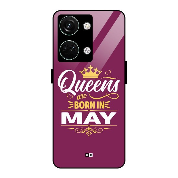 May Born Queens Glass Back Case for Oneplus Nord 3