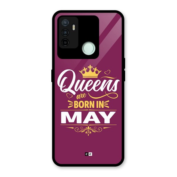 May Born Queens Glass Back Case for Oppo A53