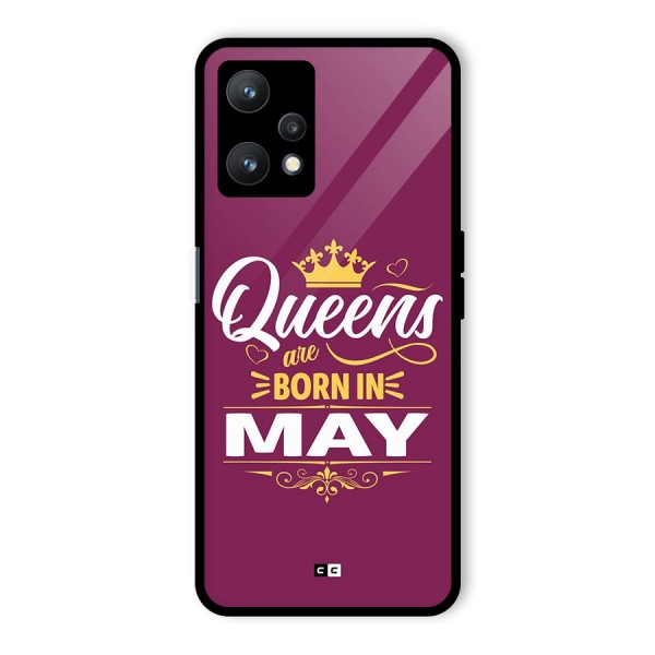 May Born Queens Glass Back Case for Realme 9 Pro 5G
