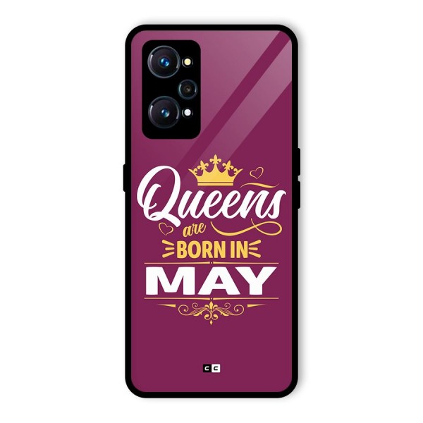 May Born Queens Glass Back Case for Realme GT 2