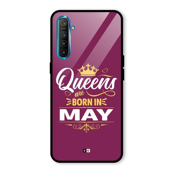 May Born Queens Glass Back Case for Realme X2