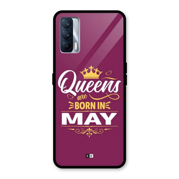 May Born Queens Glass Back Case for Realme X7