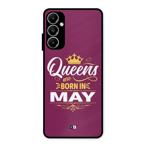 May Born Queens Metal Back Case for Galaxy A05s