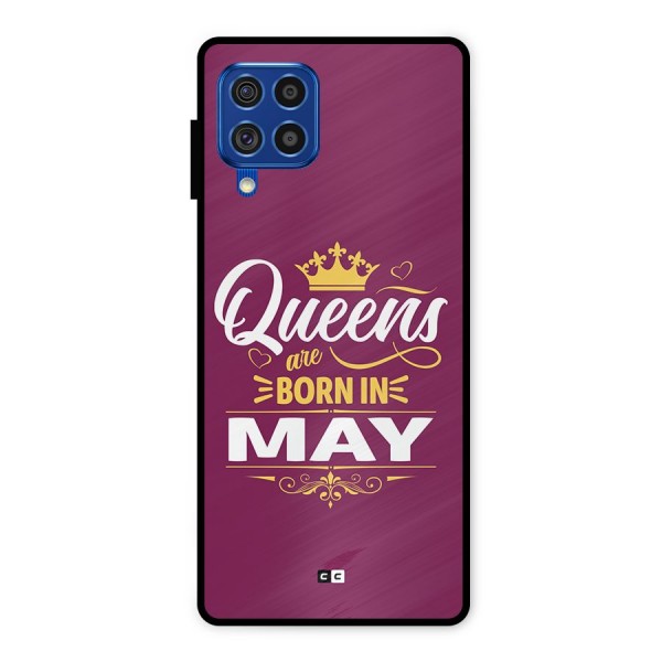 May Born Queens Metal Back Case for Galaxy F62