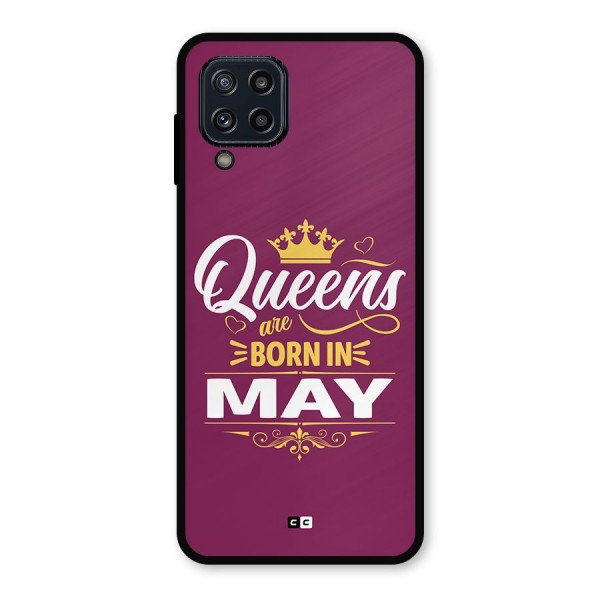 May Born Queens Metal Back Case for Galaxy M32