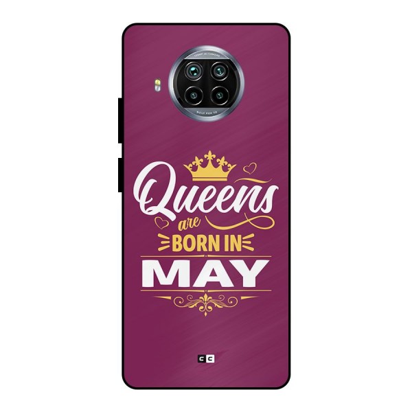 May Born Queens Metal Back Case for Mi 10i