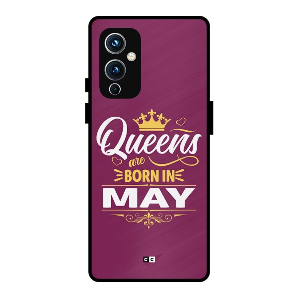 May Born Queens Metal Back Case for OnePlus 9