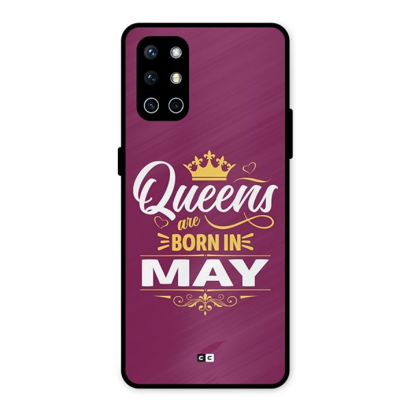 May Born Queens Metal Back Case for OnePlus 9R